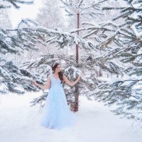 Снежная принцесса :: Каролина Савельева
