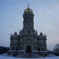 Церковь Знамения Пресвятой Богородицы в Дубровицах :: Елена Павлова (Смолова)