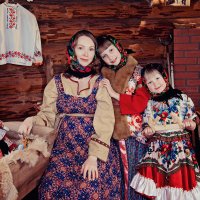 Семейная русская фотосессия :: марина алексеева