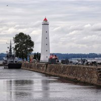 Деревянный маяк - символ Кронштадта :: Nina Karyuk