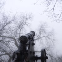 Пушка на Черниговском Валу :: Александр Крупский
