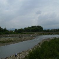Река   Быстрица   Надворнянская   в   Надворной :: Андрей  Васильевич Коляскин