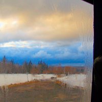 Из окна автобуса. :: Владимир Мигонькин