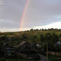 РАДУГА В КУНИСНИКОВЕ :: Валерий Викторович РОГАНОВ-АРЫССКИЙ