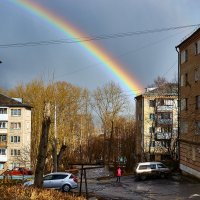 Первая радуга года  :: Владислав Левашов