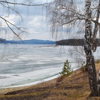 На Красноярском водохранилище :: Татьяна Соловьева