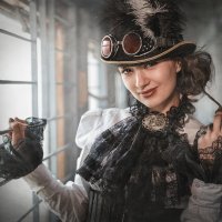 Steampunk girl :: Olga Burmistrova