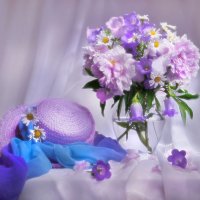 Июль раскрасил нежностью цветы... :: Валентина Колова