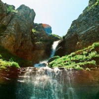 ВОДОПАД, старые плёнки. :: Виктор Осипчук