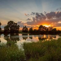 Летний вечер в деревне. :: Александр Тулупов