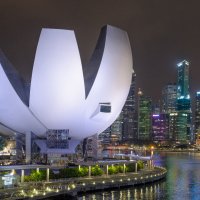Сингапур ночной. :: Edward J.Berelet