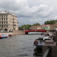 Красный мост, Петербург :: ZNatasha -