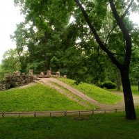 Горка в Александровском саду. (Санкт-Петербург, июнь 2018 год). :: Светлана Калмыкова