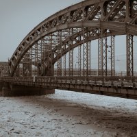 Большеохтинский мост :: Антон Гомонов