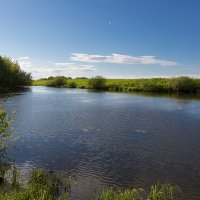 Пейзаж с рекой :: Александр Синдерёв