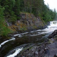 Водопад Кивач карелия :: Валентина Папилова