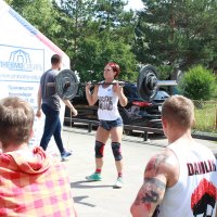 Соревнование тяжелоатлетов :: Вячеслав & Алёна Макаренины