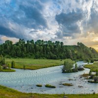 Панорама реки Аганакатты. :: Dmitriy Sagurov 