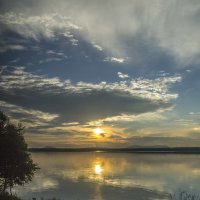 закат у озера Щучье :: Дмитрий Потапкин
