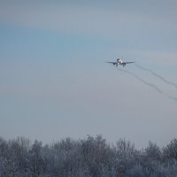 Зимний заход на посадку :: Дмитрий Сахнов