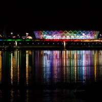Ночной вид на стадион Волгоград Арена :: Valentina Zaytseva