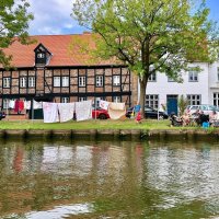 г. Lübeck Дворики в доль реки :: Вадим Вайс