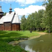 Церковь Спаса Всемилостивого из села Фоминское (1712 г.). :: ТаБу 