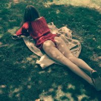 Young Summer Popass. Lolita On The Green Grass :: Михаил Андреев