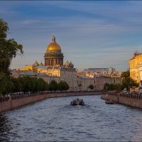 Мой город Санкт-Петербург. Мойка с Поцелуева моста. :: Валентин Яруллин
