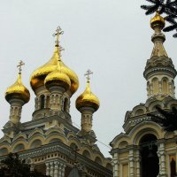 Купола собора Александра Невского в Ялте :: татьяна 