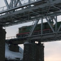 Железнодорожный мост. :: Павел 