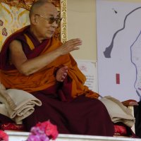Далай Лама в монастыре Тикси :: Evgeni Pa 
