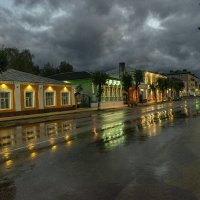 Вечерний Киржач после дождя :: Владимир Ефимов