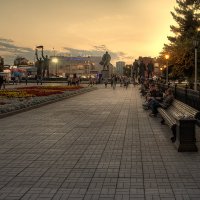 Вечерний Новосибирск :: Sergey Kuznetcov