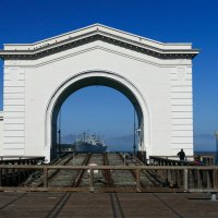 Арка и старый порт в Сан Франциско (Калифорния, США) :: Юрий Поляков