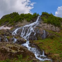 Водопад в горах Абхазии :: Фёдор. Лашков