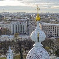 Со звонницы Смольного собора :: Наталья Левина