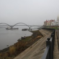 Рыбинск,туман :: Ninell Nikitina
