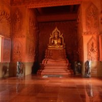 Самуи. Терракотовый храм Wat Sila Ngu. :: Лариса (Phinikia) Двойникова