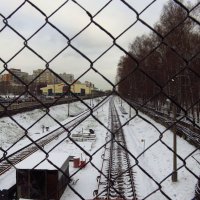 Первый снег в Москве :: Андрей Лукьянов