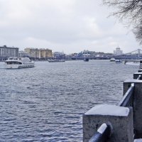 Москва-река зимой :: Леонид leo