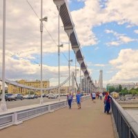 Крымский мост в июле :: Николай Мартынов