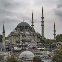 Мечеть Сулеймание. Стамбул. Турция. Вид со стороны залива Золотой Рог. :: Павел Сытилин