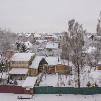 Декабрь, выпал снег и стало веселее. :: Петр Беляков