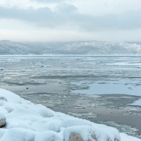 Река замерзает :: Ксения Порфирьева