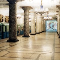Станция Автово. Санкт-Петербург. Фото 1989 г. :: Валерий Подорожный