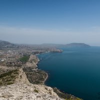 Вид на Судак с горы Сокол. :: Сергей Бойко