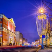 Тверская улица перед Новым годом :: Игорь Соболев