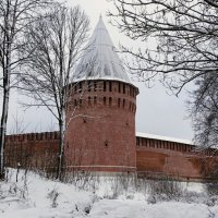 Башня "Заалтарная" Крепостной стены :: Милешкин Владимир Алексеевич 