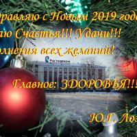 С Новым 2019 годом :: Юрий Григорьевич Лозовой